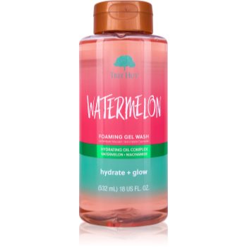 Tree Hut Watermelon Foaming Gel Wash gel de dus spumant - imagine 2